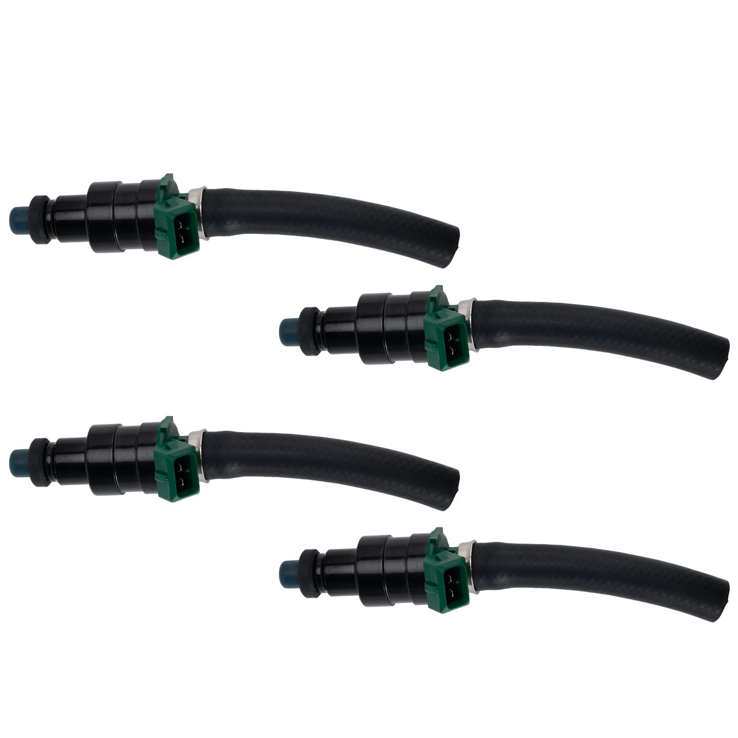 Iniettore di carburante 4 pezzi 0280150114 adatto a VW, Opel, Renault, Alfa Romeo