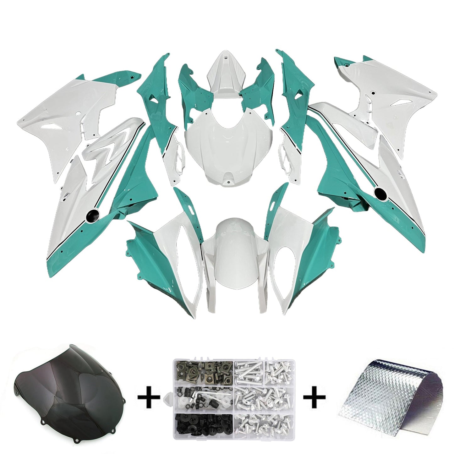 Kit carenatura iniezione BMW S1000RR 2015-2016 Carrozzeria plastica ABS