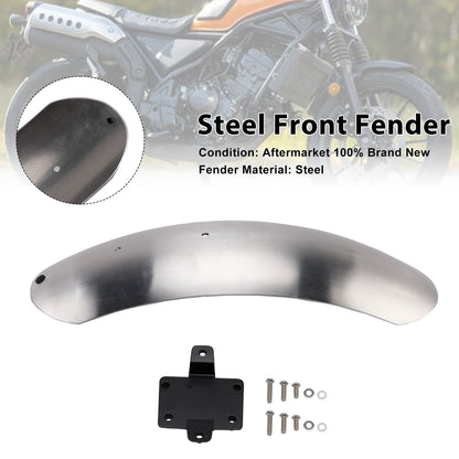 Parafango anteriore in acciaio HONDA CL250 CL300 CL500 SCL500 2023-2025