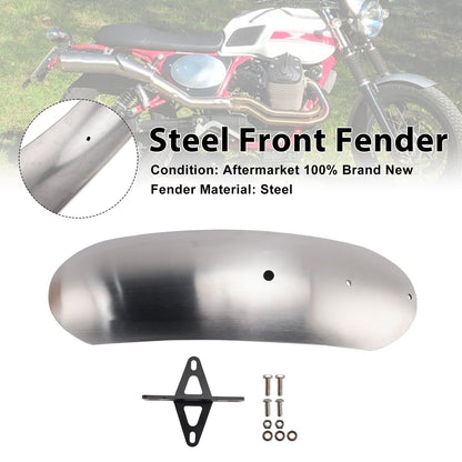 Parafango anteriore in acciaio adatto per MOTO GUZZI V7 II Stone Classic Special 10-16