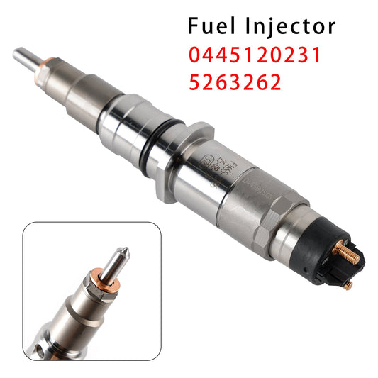 1 pz iniettore carburante per motore Komatsu PC200-8 Cummins QSB6.7 0445120231 5263262