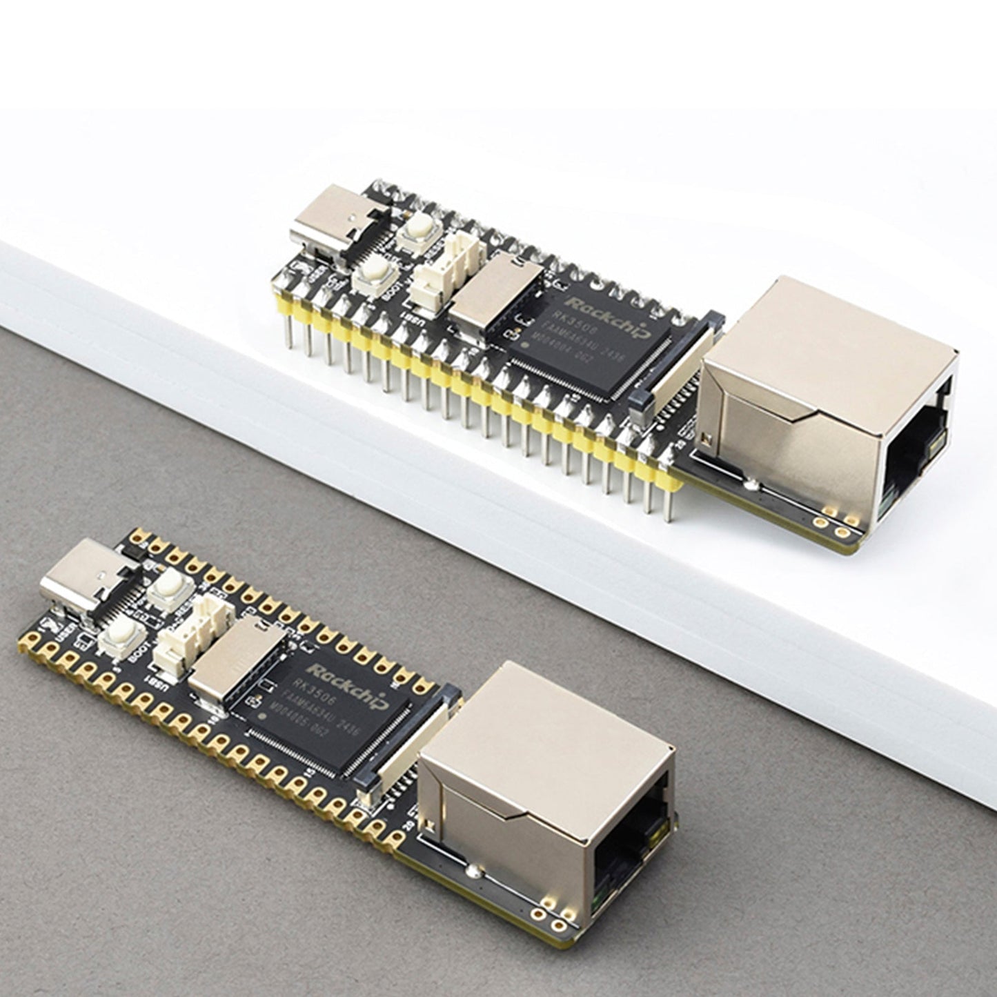 Scheda di sviluppo Linux Luckfox Lyra Plus con chip RK3506G2, porta di rete RJ45 da 128 MB