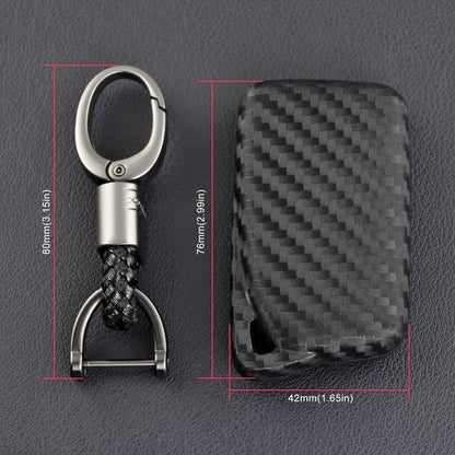 Custodia in pelle e silicone per chiave auto con fibbia per Lexus