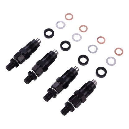 4 pezzi di iniettori di carburante per motore Toyota 3L Hilux Hiace 2.8L 23600-59105