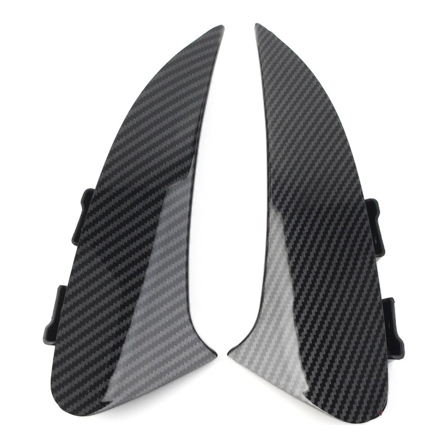 Copertura della presa d'aria posteriore in look carbonio per Benz CLA C118 CLA45 AMG 2020+