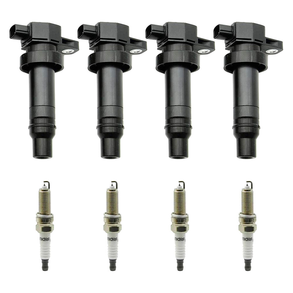 Bobina di accensione Kia Soul 1.6L L4 2010-2013 + candela UF636 4 pezzi