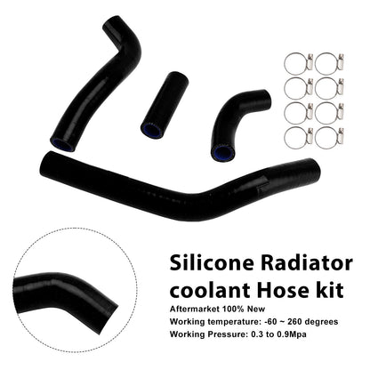 Kit di tubi flessibili in silicone per il liquido di raffreddamento del radiatore, compatibile con Honda CRF450R RX RWE 21-25