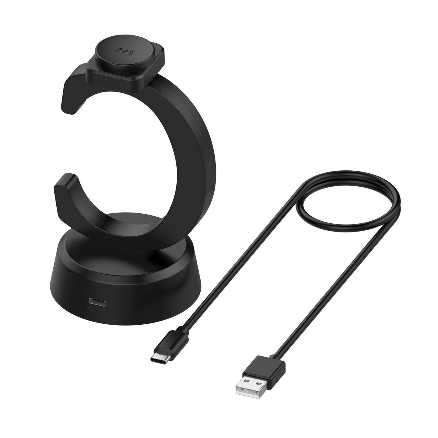 Caricabatterie verticale a forma di C per Apple Watch, adattatore per dock di ricarica per iWatch