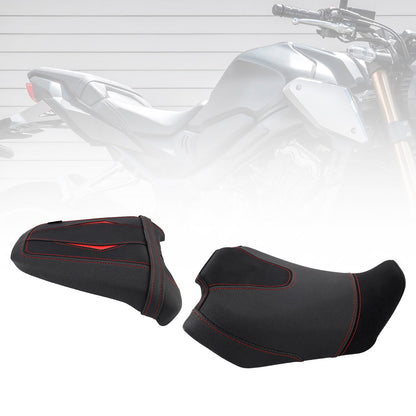2024-2025 Per Honda Cb650R Cbr650R Parte anteriore inferiore con sedile posteriore conducente passeggero nero2