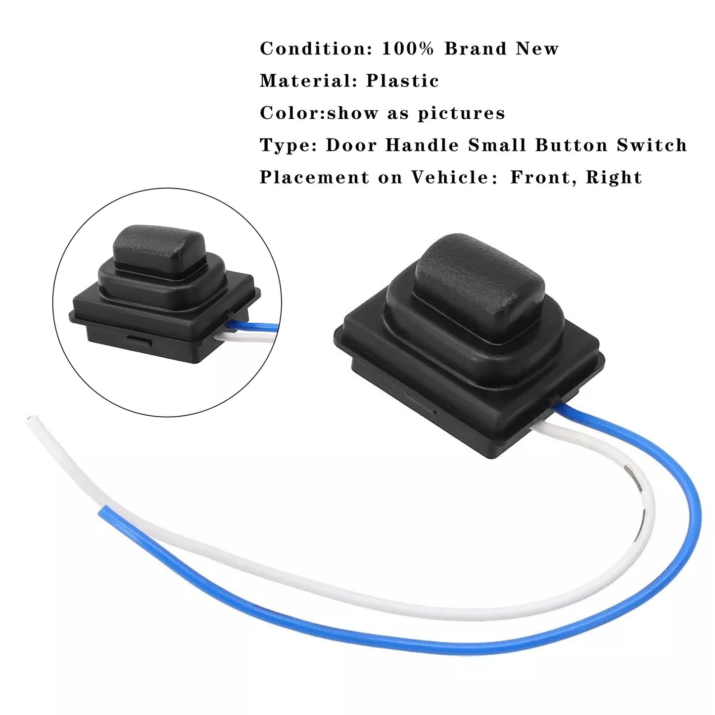 Interruttore piccolo pulsante maniglia portiera anteriore destra KIA NIRO 2016-2021 82661-G5000