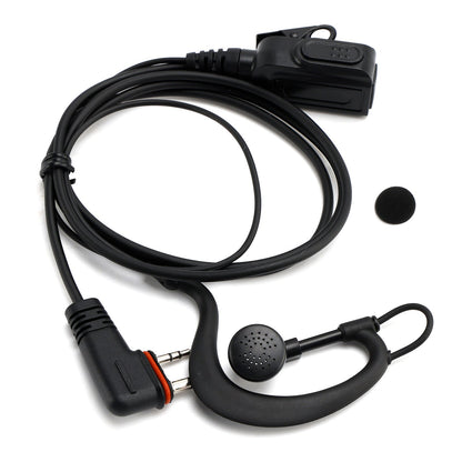 Cuffie con gancio auricolare ICOM A24/25-020 per ricetrasmittenti ICOM A25CE A25N A24