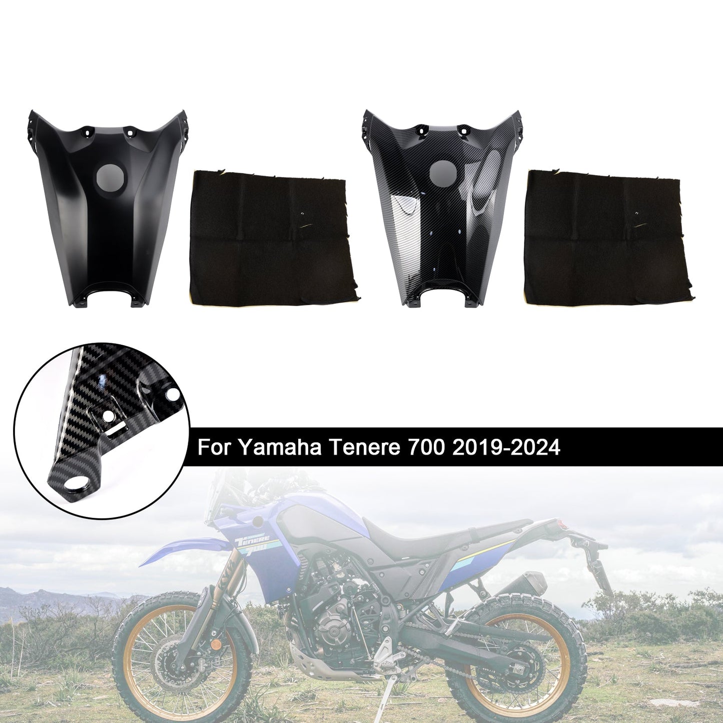 Protezione per carenatura serbatoio benzina Yamaha Tenere 700 2019-2024