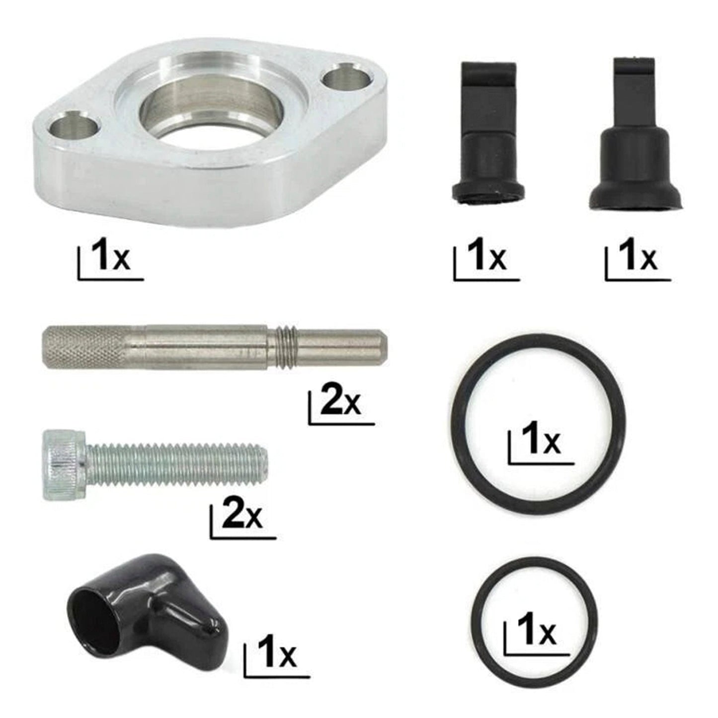 Kit valvola di controllo aspirazione SCV 294200-0610 294200-0611 per Toyota 1AD-FTV 2AD-FTV