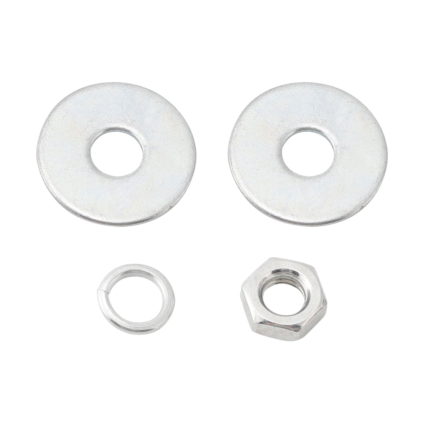 4x Targa per moto in plastica con bulbo oculare, da avvitare sul telaio, con dado