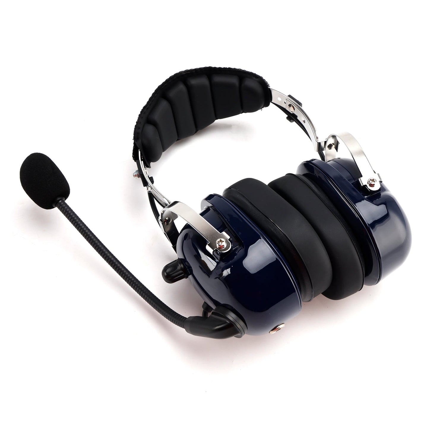 Cuffie antirumore per piloti con connettori GA da 6,3/5,2 mm, universali per aeromobili.