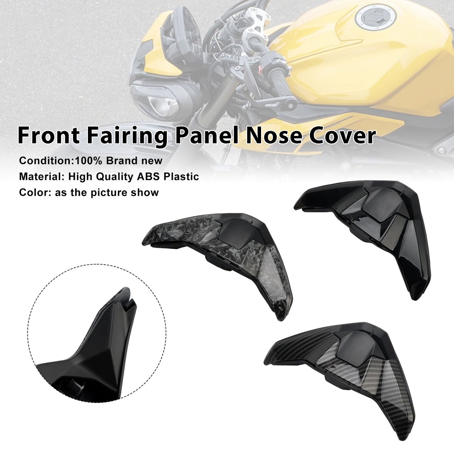 Copertura del pannello anteriore della carenatura per Street Triple 765 R/RS 2023-2025