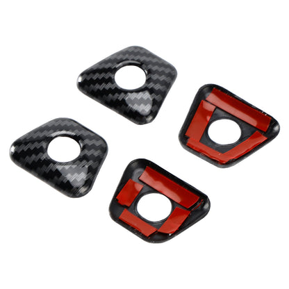 Cornice di bloccaggio del bullone interno della portiera in fibra di carbonio per BMW Serie 5 G30 2018-2022