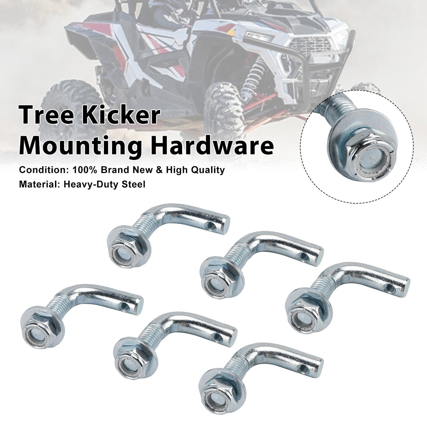 Bulloneria di montaggio per cavalletto posteriore Polaris RZR XP1000 / Turbo S per modelli a 2 posti