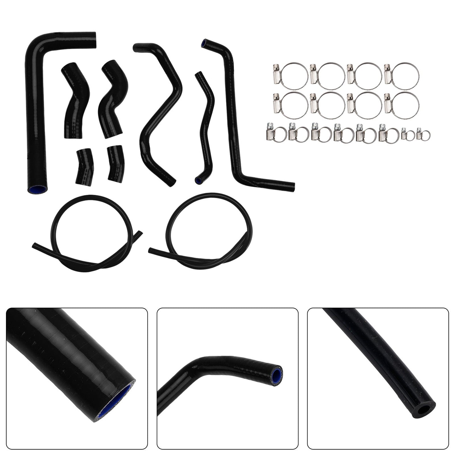 Tubo flessibile del liquido di raffreddamento del radiatore in silicone Suzuki SV 650 SV650 2016-2025