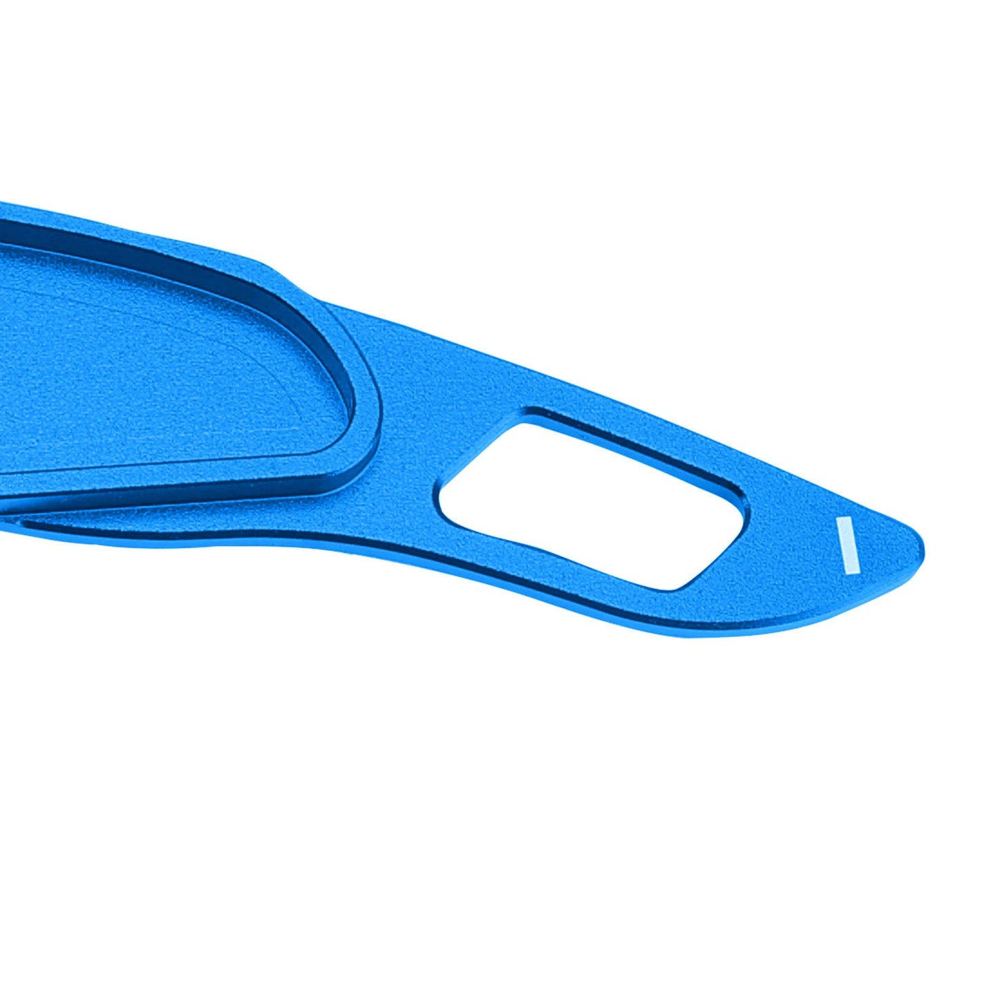Palette del cambio al volante per Mitsubishi ASX 2013-15 in alluminio blu