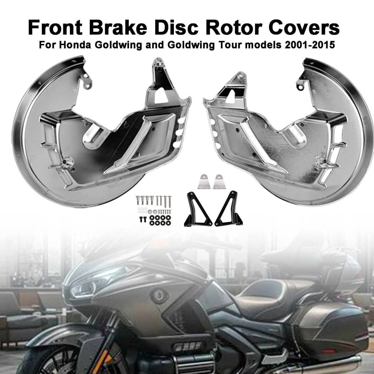 Coperture per dischi freno anteriori per Honda Goldwing GL1800 F6B 01-15