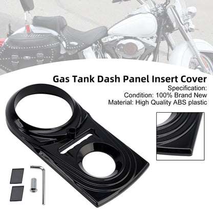 Inserto per pannello cruscotto serbatoio benzina per Softail FLSTC FXST Street Glide