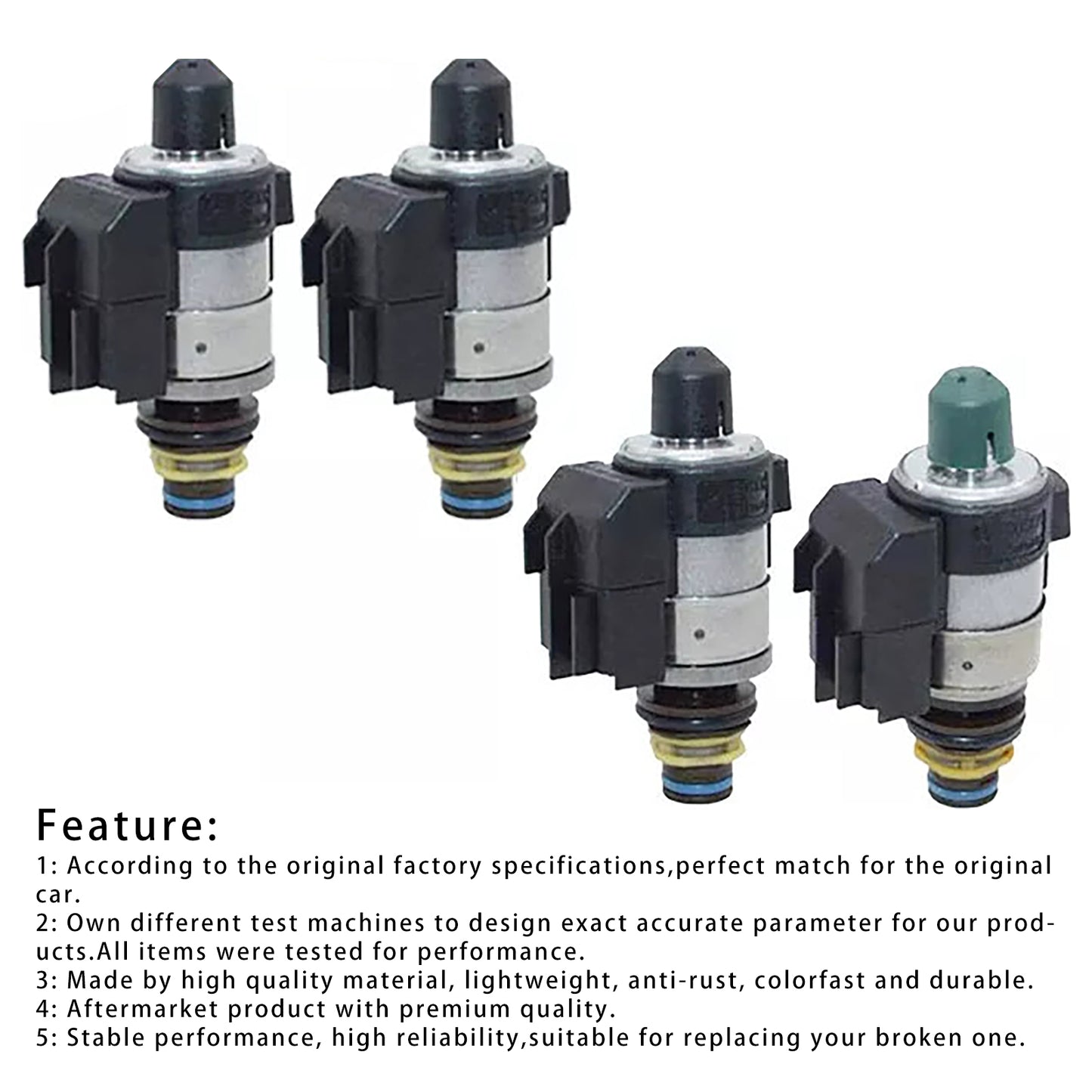 0260130035 Per Mercedes Benz A/B 2004-2011 CVT FWD 722.8 Solenoidi di trasmissione automatica 2202271098