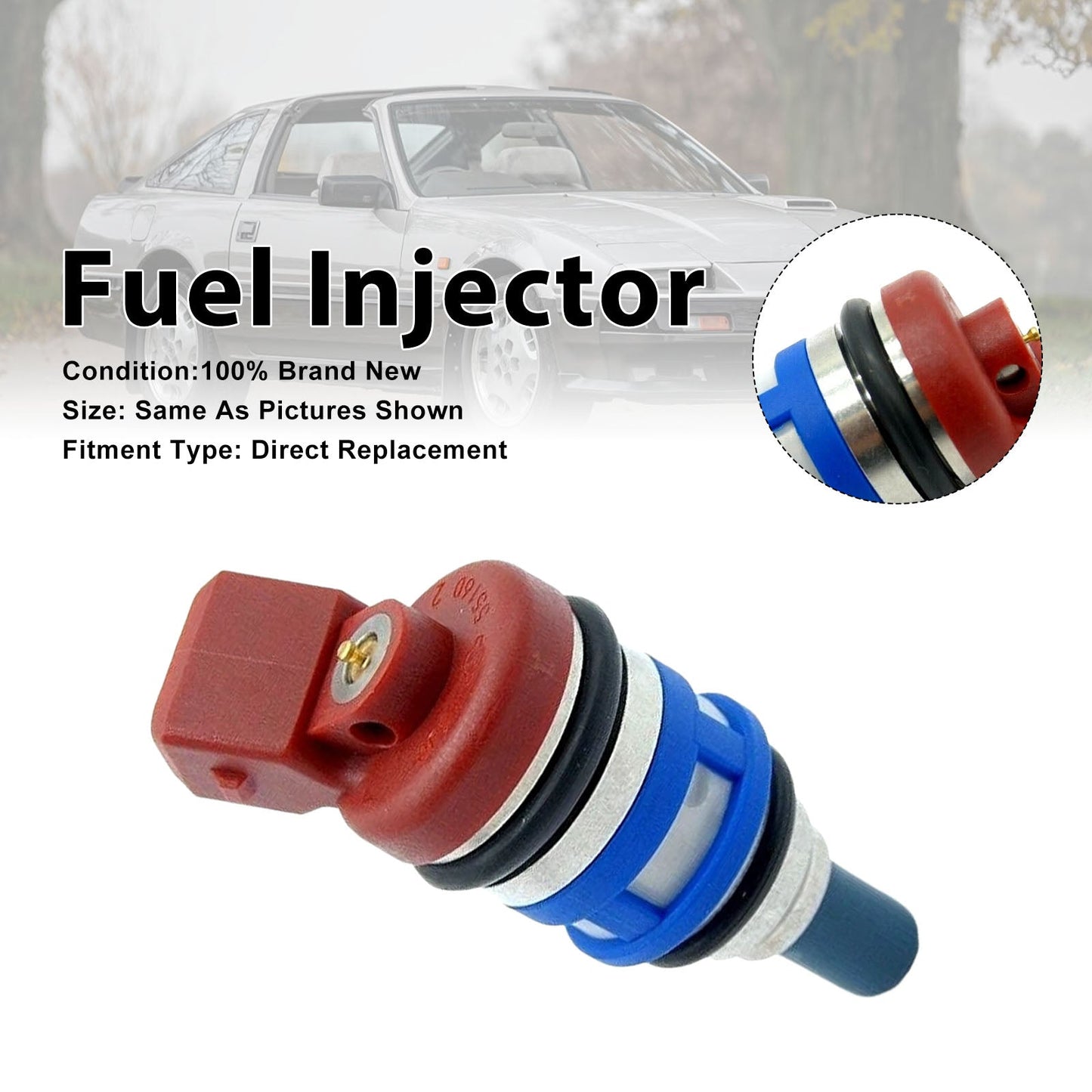 1 iniettore di carburante per Nissan 300ZX 1984-1990 Maxima 1988-1994 16600-15V02