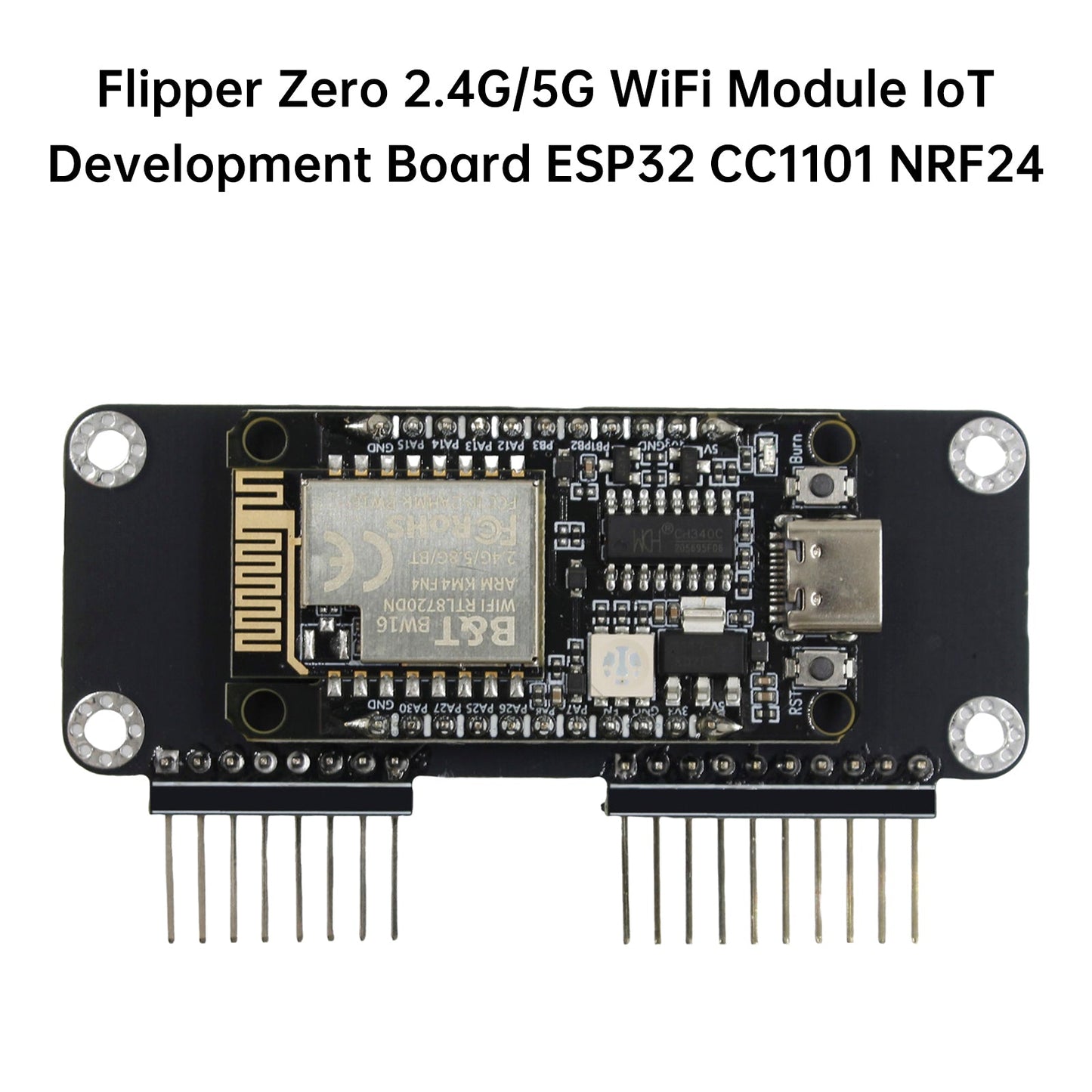 Modulo WiFi FZ 2.4G/5G Scheda di sviluppo IoT ESP32 CC1101 NRF24