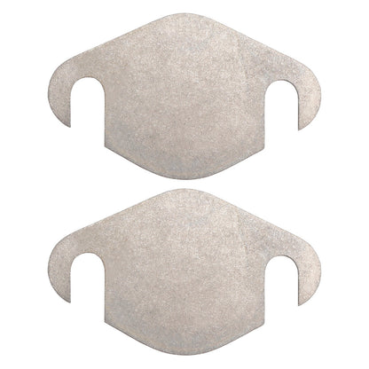 2 × Piastra cieca per valvola EGR per motori VW CR con capacità 1,6 1,2 2,0 litri
