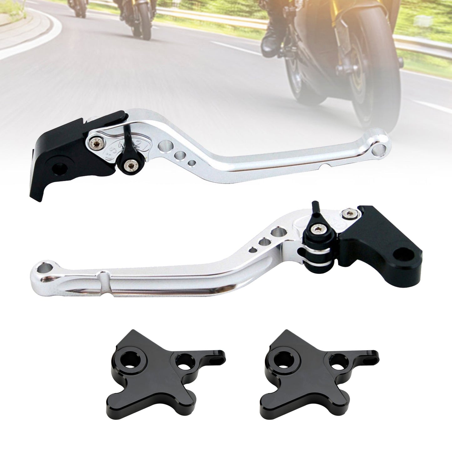 Leva frizione freno lunga adatta per Piaggio MP3 300 16-18 MP3 350 18-19