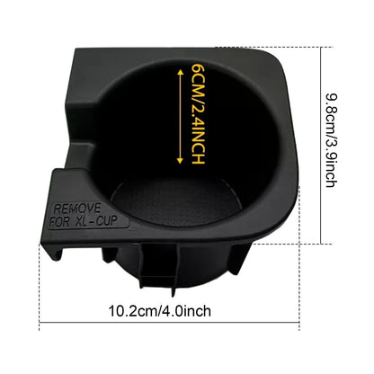 Inserto portabicchieri per console centrale nera destra e sinistra per Toyota Tacoma 2005-2017
