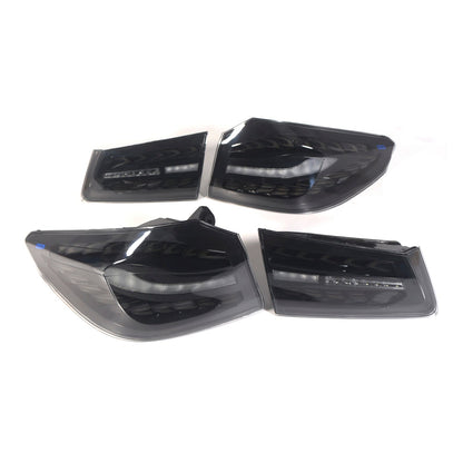 Gruppo ottico posteriore a LED fumé per BMW Serie 3 G20 G28 G80 M3 L&amp;R 2019-2024