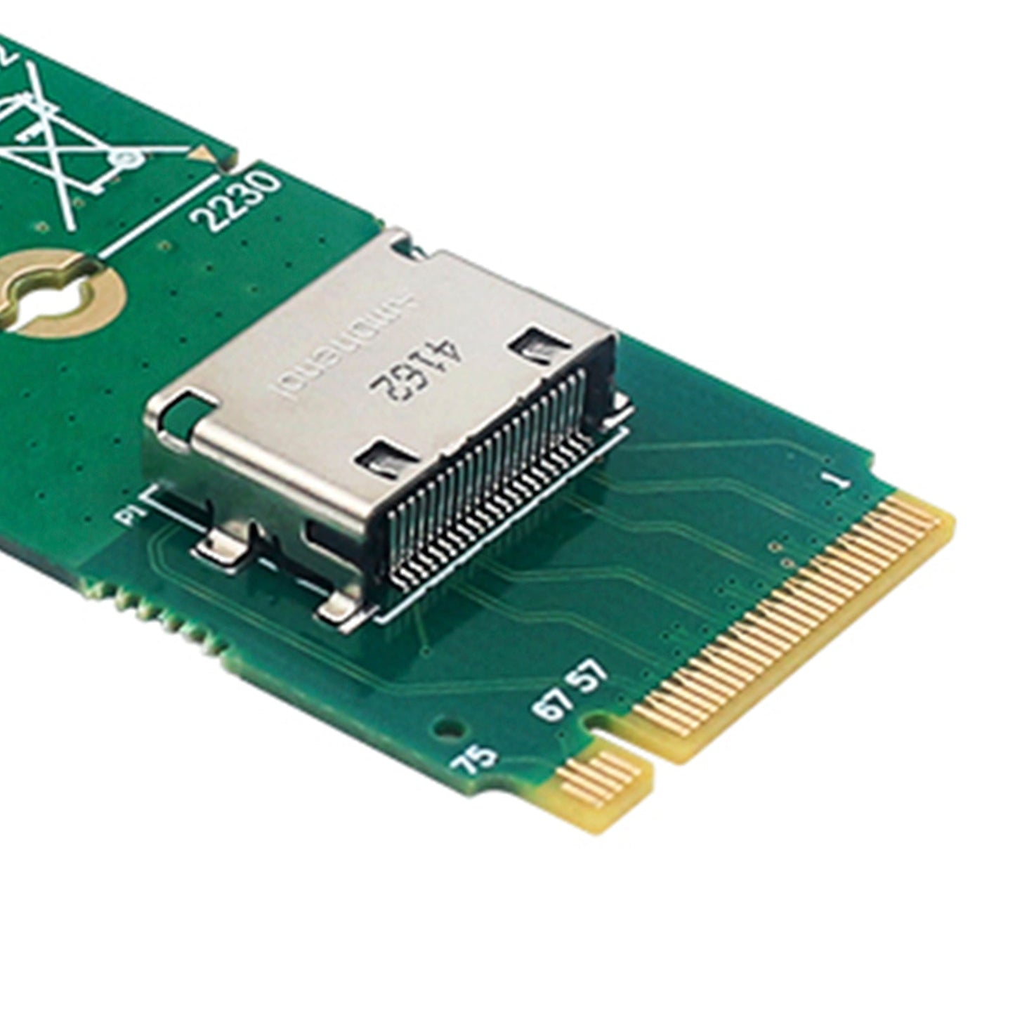 Scheda adattatore da M.2 a OCuLink Scheda di conversione dell'interfaccia da M.2 M KEY a OCULINK