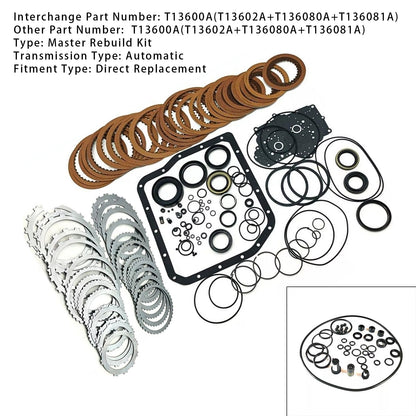 Kit di revisione del cambio automatico LEXUS ES 3.0L 1999-2002, guarnizioni di revisione U140E U140F T13600A