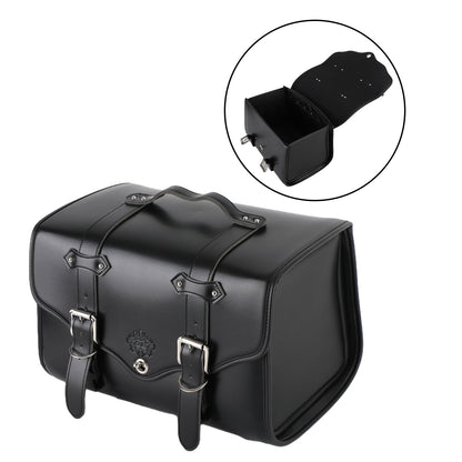 Nessuna perforazione richiesta sella Borsa per sedile posteriore per moto Borsa posteriore per coda Borsa da viaggio impermeabile Deposito per casco Generico