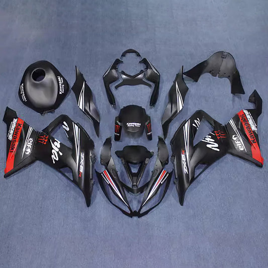 Kit carenatura iniezione in plastica ABS adatto per Kawasaki ZX6R 636 2013-2018
