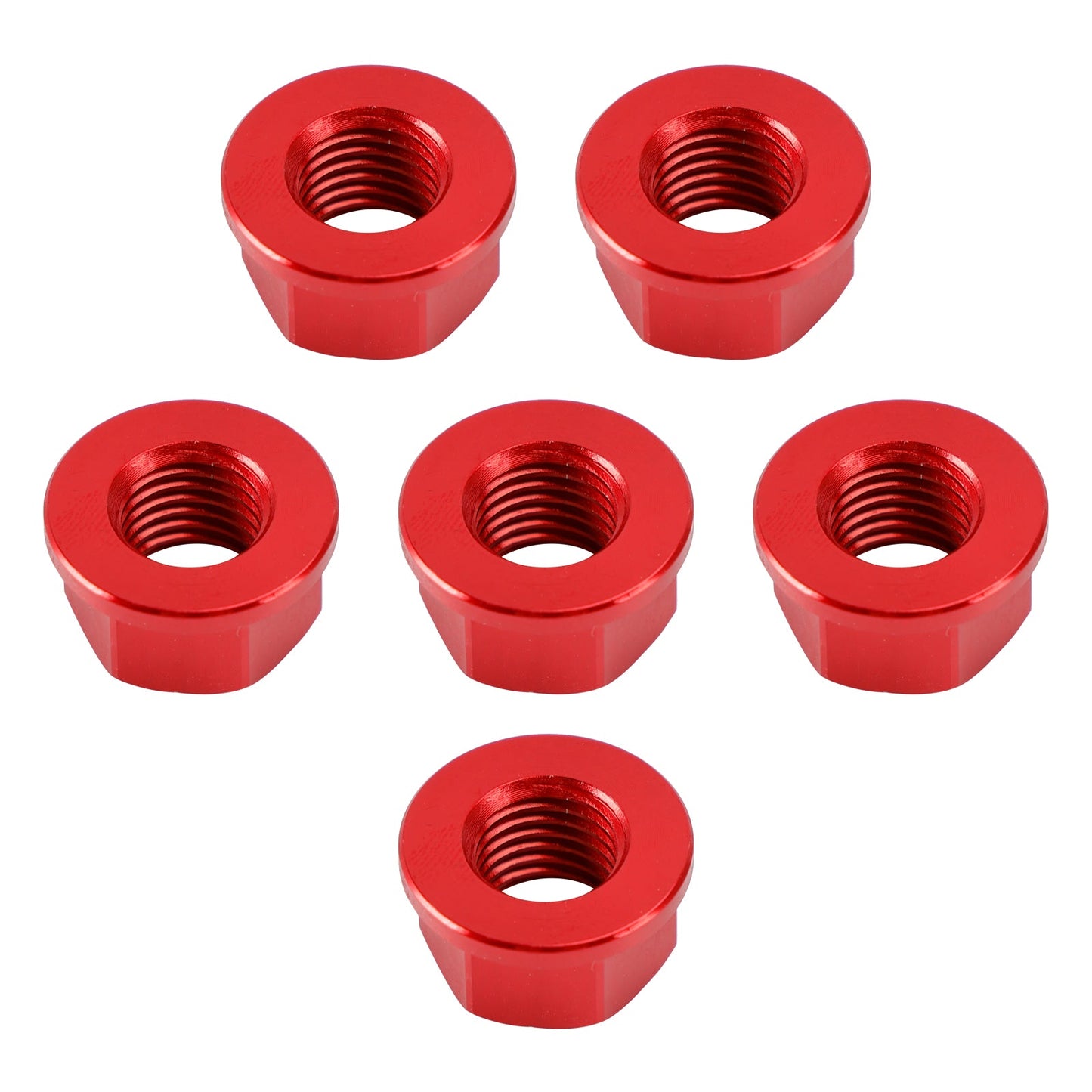 Kit dado pignone M10x1,25 rosso per Yamaha YZF-R1 98-14 R3 15-18 YZF-R6 03-21