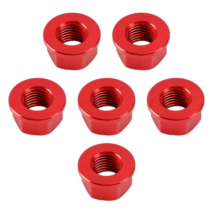 Kit dado pignone M10x1,25 rosso per Yamaha YZF-R1 98-14 R3 15-18 YZF-R6 03-21