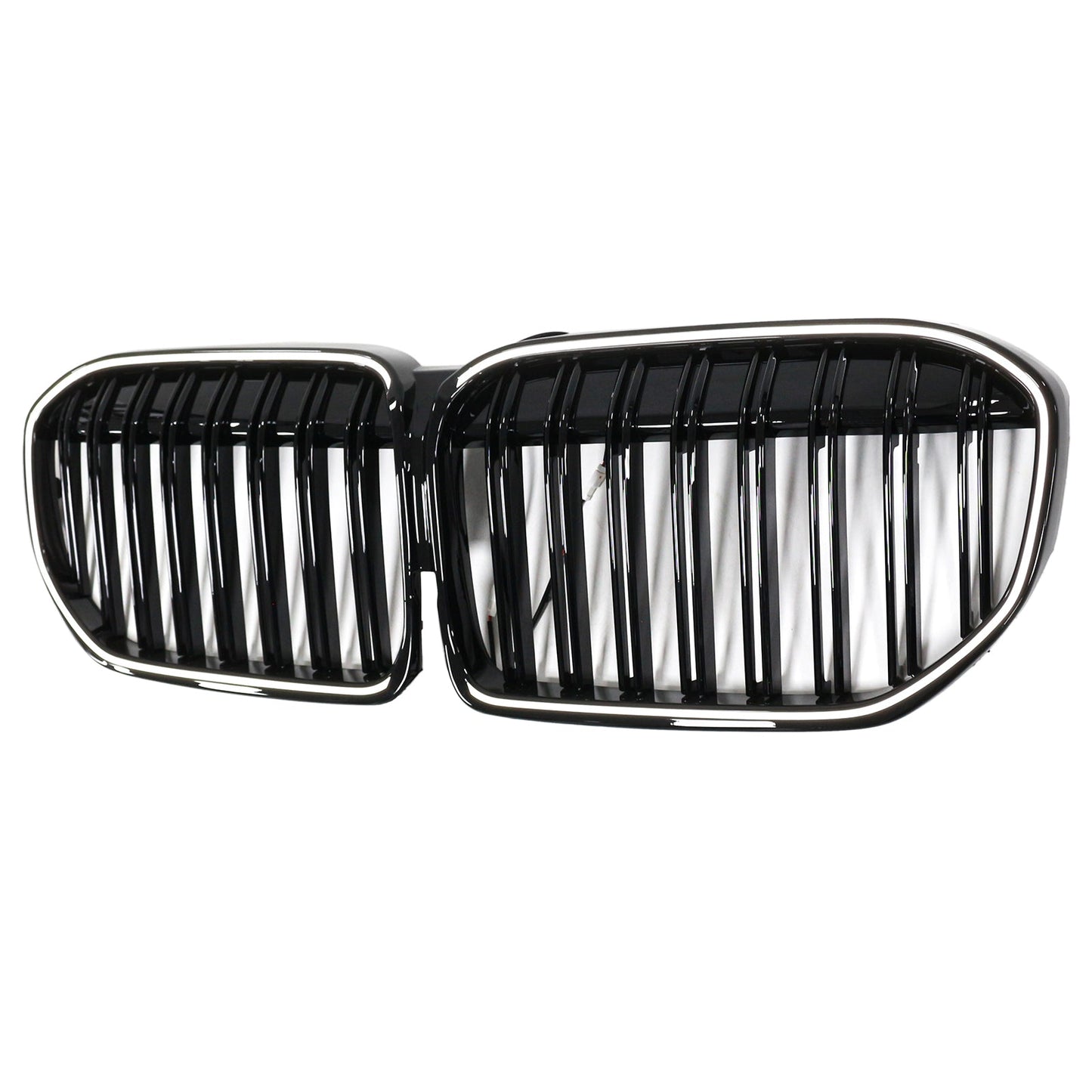 Griglia anteriore nera lucida a doppia stecca per BMW Serie 7 G11 G12 2019-2022