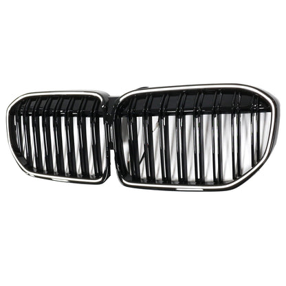 Griglia anteriore nera lucida a doppia stecca per BMW Serie 7 G11 G12 2019-2022