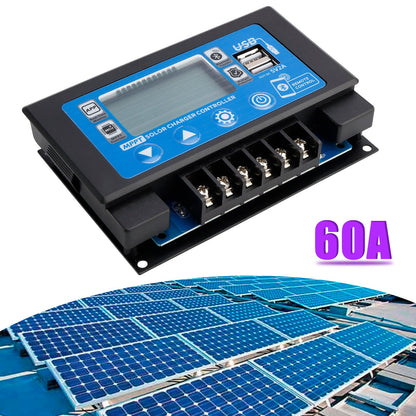 Regolatore solare MPPT dedicato con accumulo di energia Snap-On integrato da 30/60 A, Bluetooth