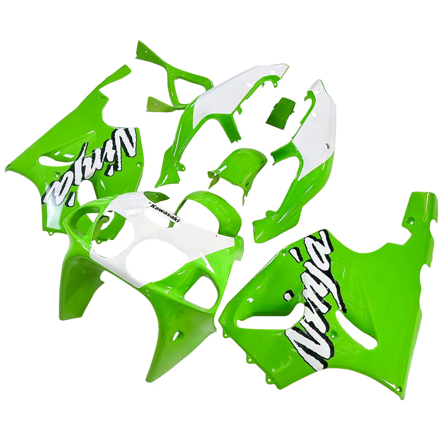 Injection Fairing Kit Bodywork Plastic ABS fit For Kawasaki ZX7R 1996-2003