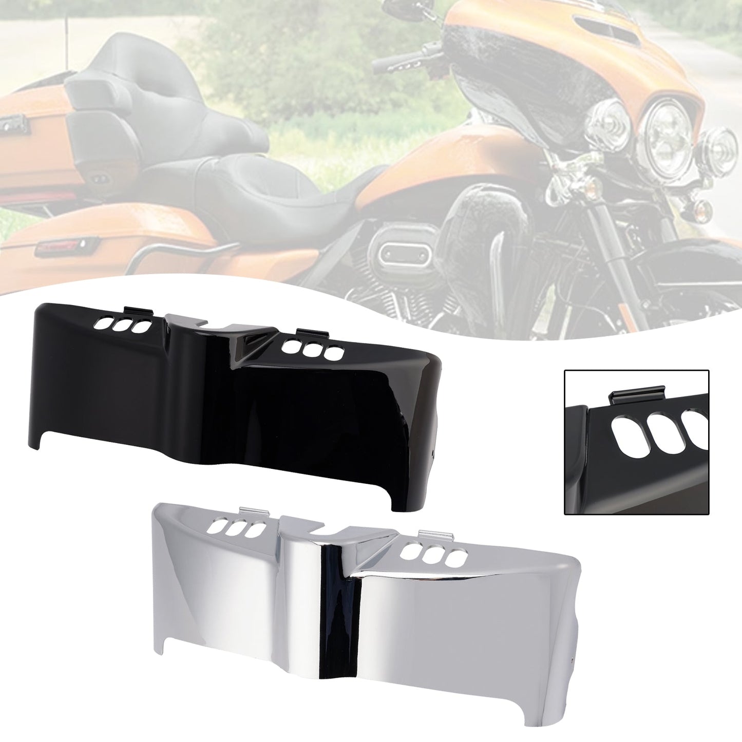 Pannello interruttori carenatura cruscotto copertura accento per Touring Electra Street 2014-2024
