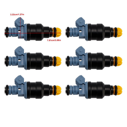 6 pezzi iniettori carburante per BMW Serie 3 E30 E36 2.5L 1.8L 87-97 Ford 0280150715