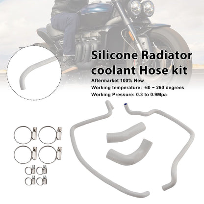 Kit di tubi flessibili in silicone per il liquido di raffreddamento del radiatore della Rocket 3 (2019-2024)