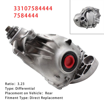 Differenziale posteriore BMW 528I RWD 2012-2016 rapporto 3,23 33107584444