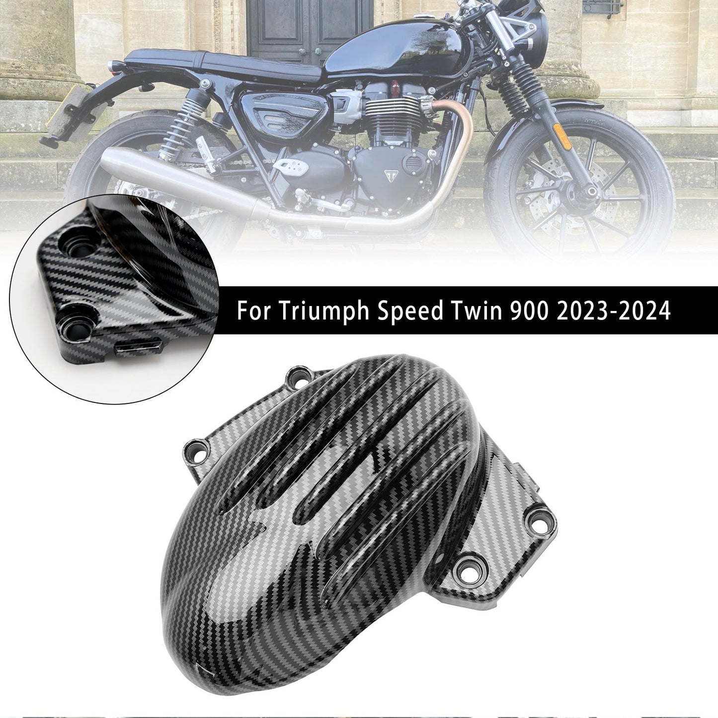 Copertura carenatura protezione catena pignone anteriore Speed Twin 900 2023-2024