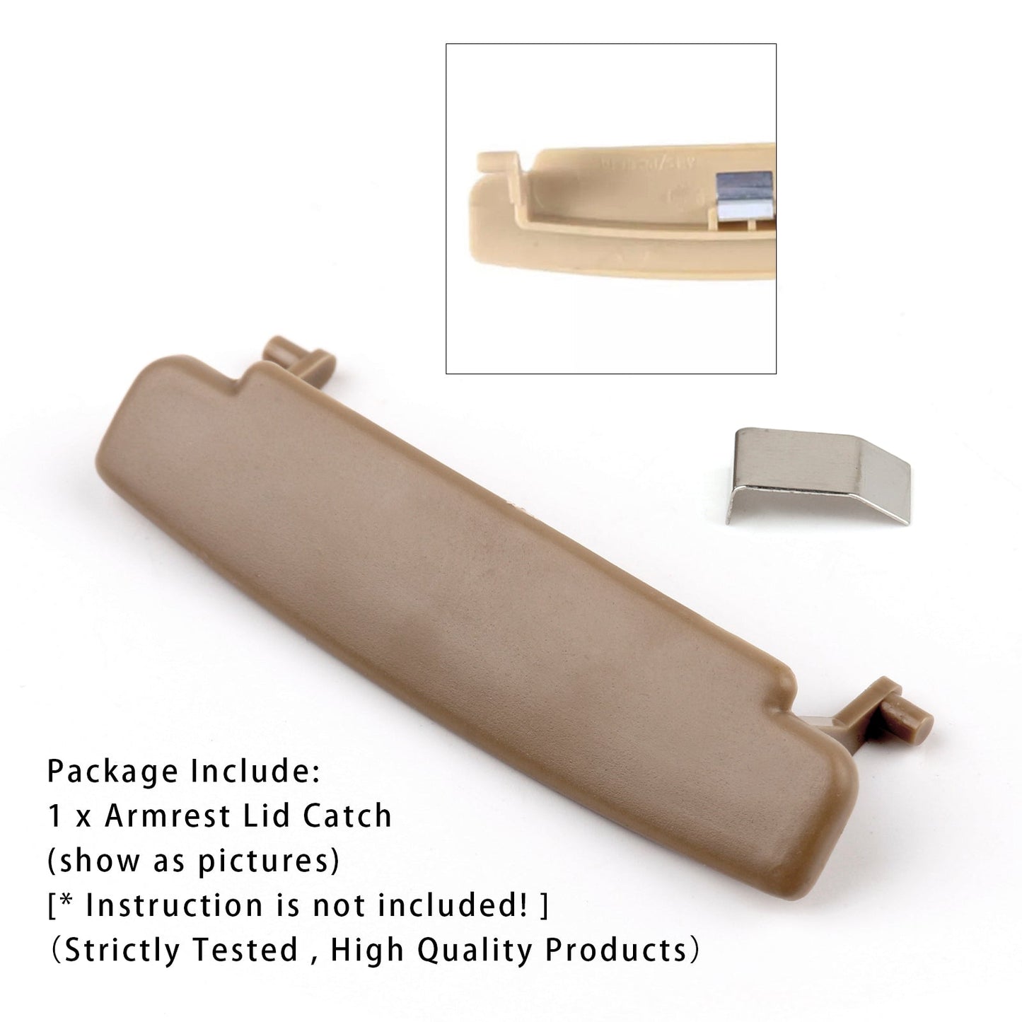 Chiusura coperchio bracciolo centrale console beige Audi A6 C6 2005-2011 4F0864245