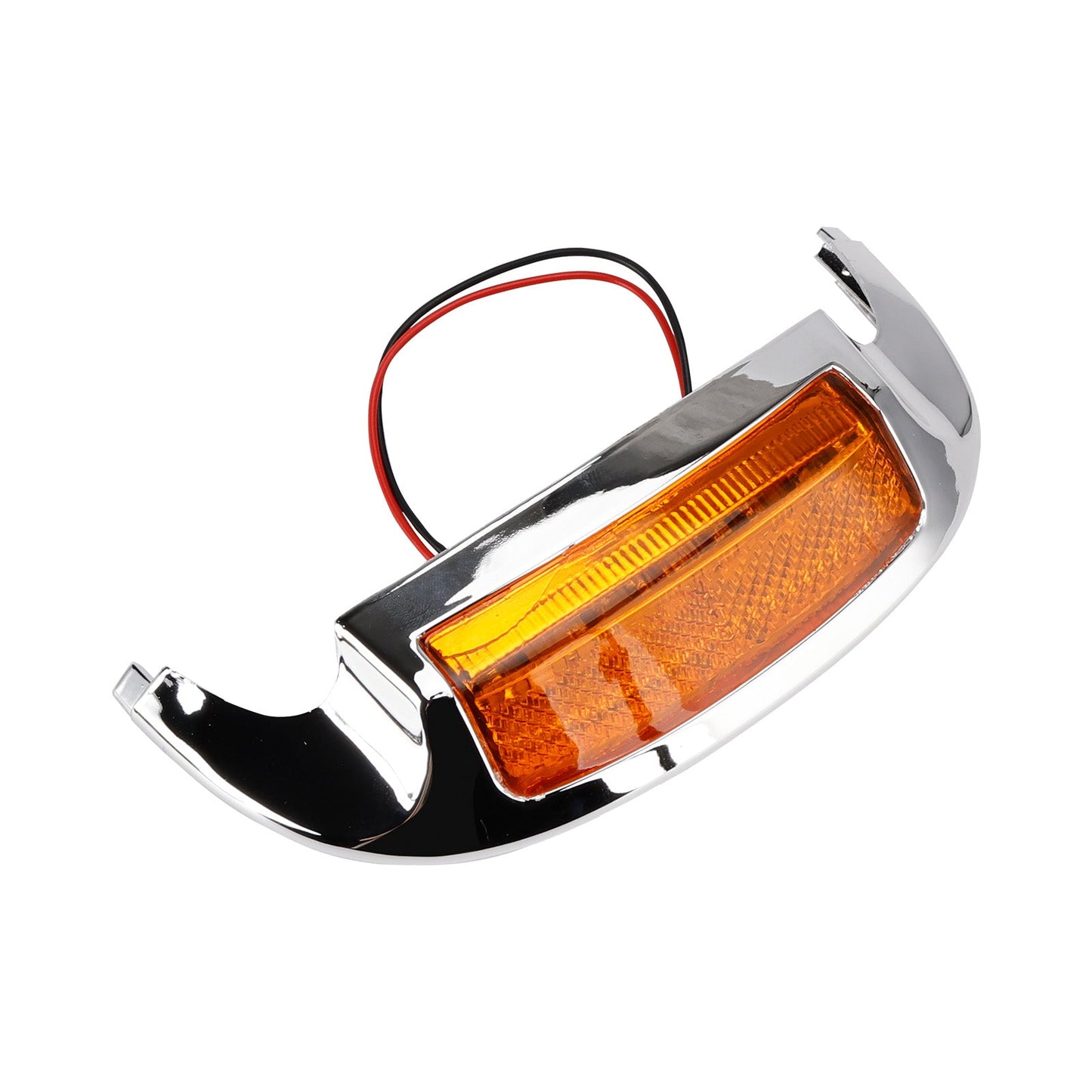 Puntale parafango anteriore con lente LED compatibile con Electra Glide Ultra Limited Low 2014-2023